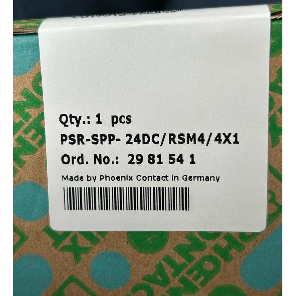 PSR-SPP-24DC RSM4 4X1 PHOENIX CONTACT